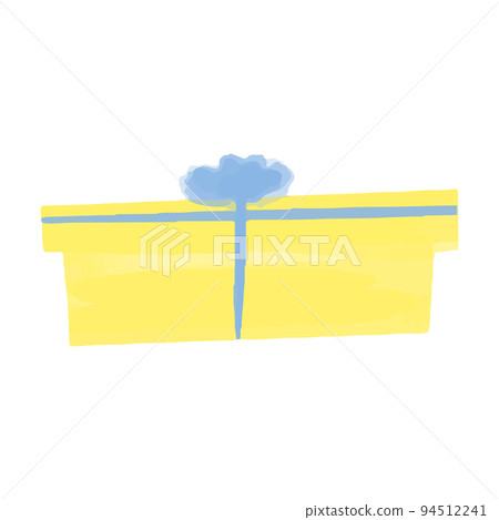 Vector Gift boxes hand drawn in watercolor. Christmas illustration isolated on white background for holiday decor. 94512241