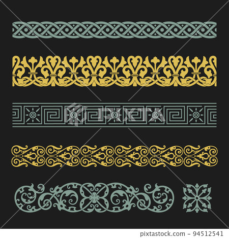 Seamless borders Seamless borders 94512541