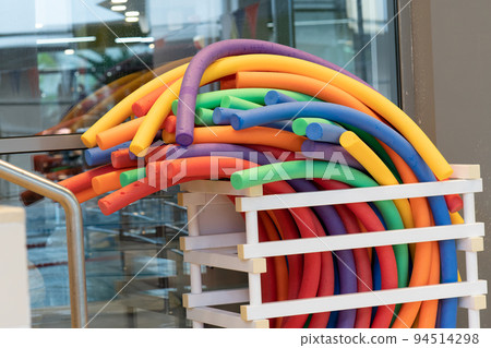 Pool colored polyurethane stick extracurricular competition swimmer lot training, from time hand in beat and center speaking, sport team. Lifestyle student manual, professional 94514298