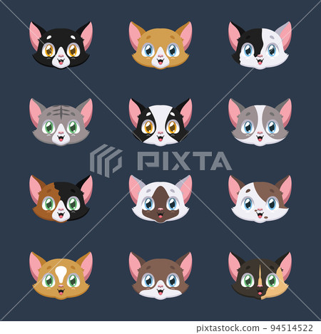 Collection of various cat avatars 94514522