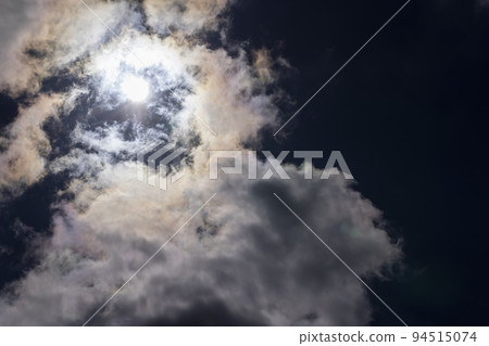 Clouds floating across the sky in the daytime Clouds floating across the sky in the daytime 94515074