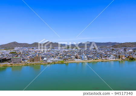 從愛知縣犬山市國寶犬山城樓眺望 從愛知縣犬山市國寶犬山城樓眺望 94517340
