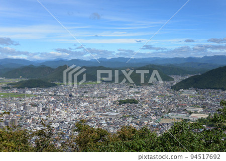 View from Mt. Kinka Gifu City, Gifu Prefecture 94517692