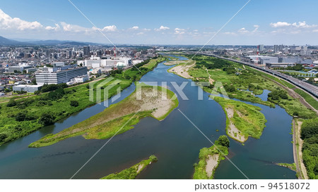 River aerial photography 94518072