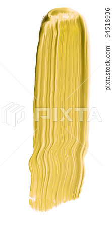 Pastel gold beauty swatch, skincare and makeup cosmetic product sample texture isolated on white background, make-up smudge, cream cosmetics smear or paint brush stroke closeup Pastel gold beauty swatch, skincare and makeup cosmetic product sample texture isolated on white background, make-up smudge, cream cosmetics smear or paint brush stroke closeup 94518936