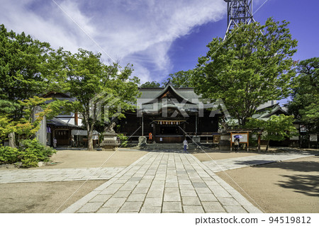 Matsumoto Yohashira Shrine Worship Hall Matsumoto City, Nagano Prefecture Matsumoto Yohashira Shrine Worship Hall Matsumoto City, Nagano Prefecture 94519812