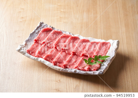 Thinly sliced Japanese beef thigh 200g Thinly sliced Japanese beef thigh 200g 94519953