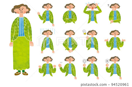 資深女性商務人士套裝 資深女性商務人士套裝 94520961