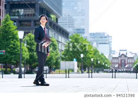 商務商人男性銷售新員工求職 94521398