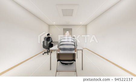 警察審訊室男圖 94522137