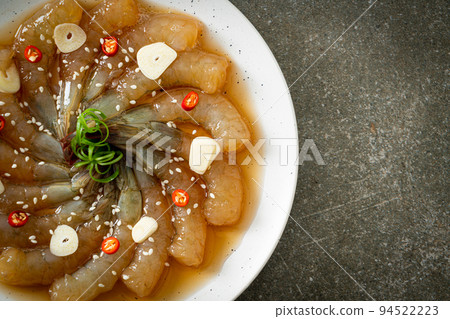 Korean Style Pickled Prawns or Korean Soy Sauce Pickled Shrimp Korean Style Pickled Prawns or Korean Soy Sauce Pickled Shrimp 94522223