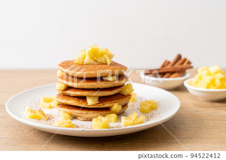apple pancake or apple crepe apple pancake or apple crepe 94522412