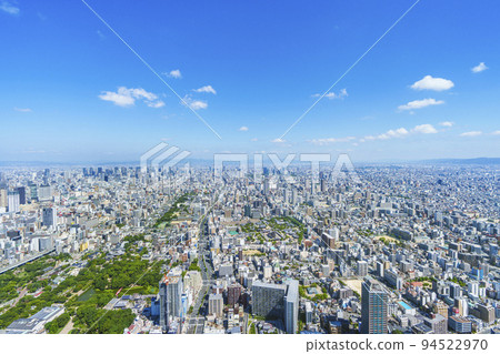 View from Osaka Abe no Harukasu 94522970