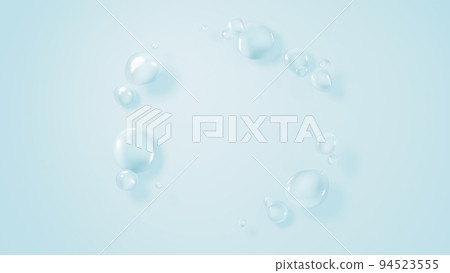 Background image of multiple water droplets (light blue) Background image of multiple water droplets (light blue) 94523555