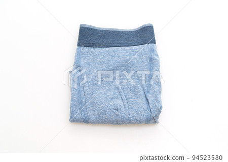 blue men underwear on white background 94523580