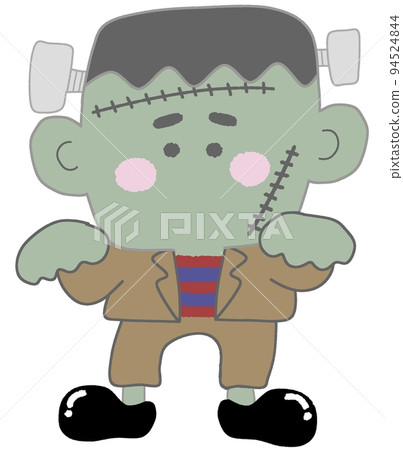 A cartoon of Frankenstein A cartoon of Frankenstein 94524844