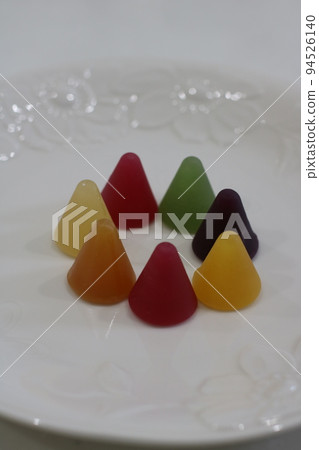 Belgian Traditional Sweets Cuberdon (Vertical) 94526140