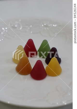 Belgian Traditional Sweets Cuberdon (Vertical) 94526144