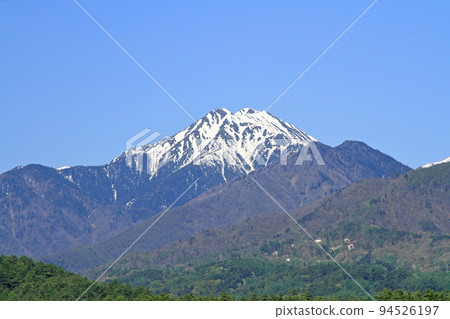 北阿爾卑斯山中的 Jonen 雪形式 北阿爾卑斯山中的 Jonen 雪形式 94526197