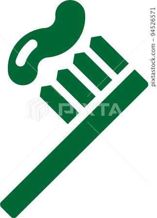 Toothbrush icon illustration 94526571