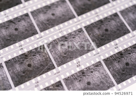 Developed monochrome film 94526971