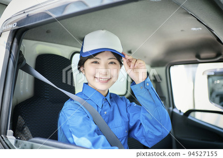 female driver truck female driver truck 94527155