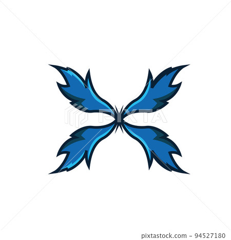 blue x letter tribal vector concept design blue x letter tribal vector concept design 94527180