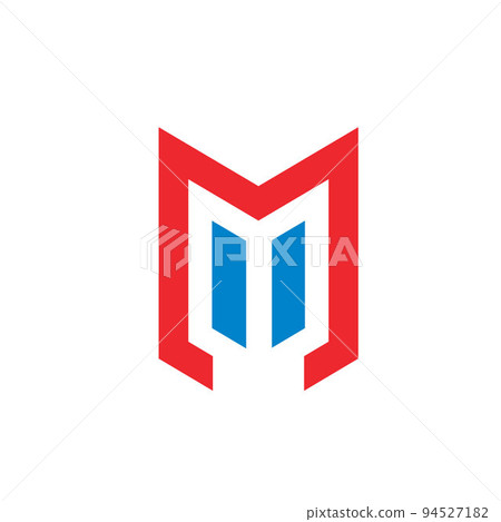 M letter book concept design icon vector illustration 94527182