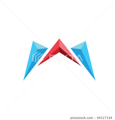 M letter diamond concept design vector illustration M letter diamond concept design vector illustration 94527184
