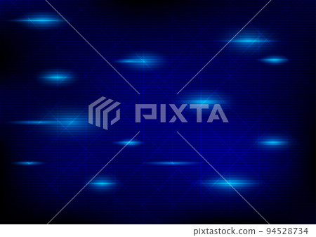 Abstract modern line background. blue neon light digital technology. vector art illustration 94528734
