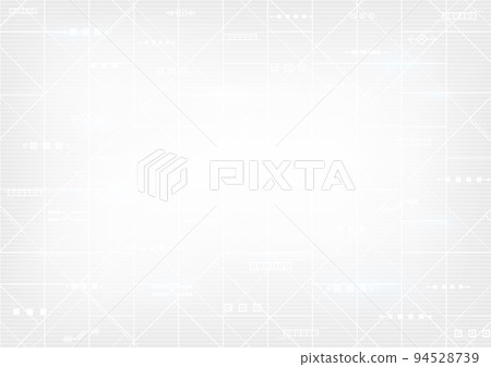 Abstract modern line background. White and grey digital technology. vector art illustration Abstract modern line background. White and grey digital technology. vector art illustration 94528739