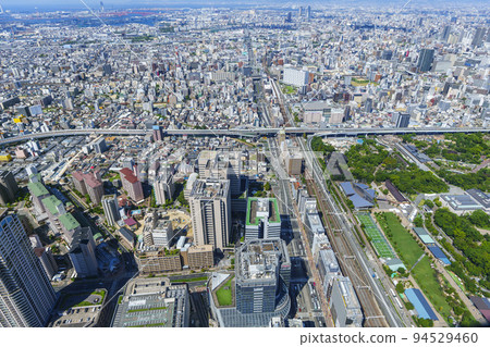 從阿倍野Harukas天文台看到的大阪市容 94529460