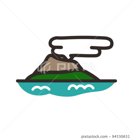 Sakurajima icon 94530631