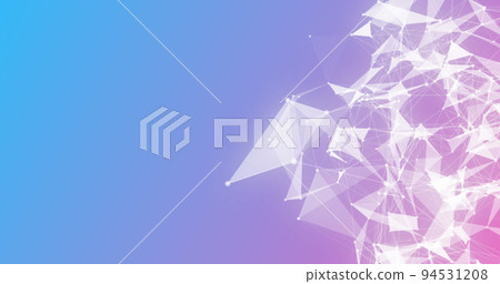 Image of social media icons and texts over shapes Image of social media icons and texts over shapes 94531208