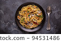 Seafood pasta with clams Spaghetti alle Vongole. 94531486