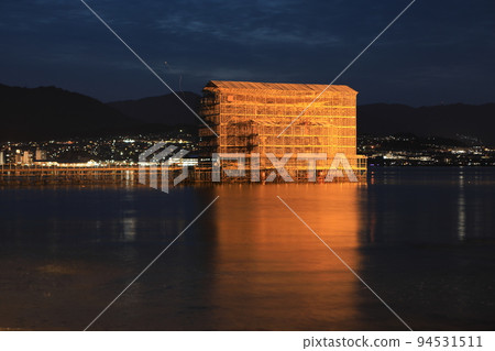 Aki no Miyajima Otorii Construction 94531511