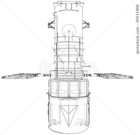 Hubble space telescope. Sattellite 94531906