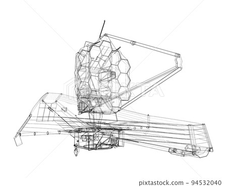 James Webb Space Telescope. Vector 94532040