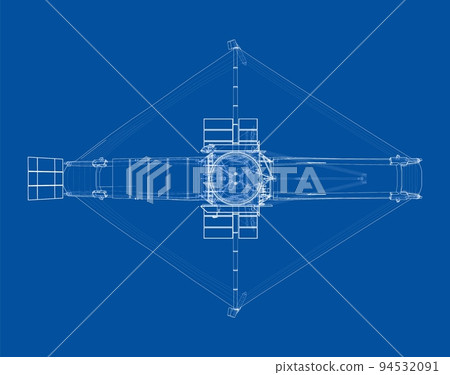 James Webb Space Telescope. Vector 94532091