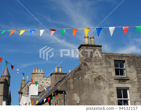 The city of Lerwick and the shetland islands in scotland The city of Lerwick and the shetland islands in scotland 94532157