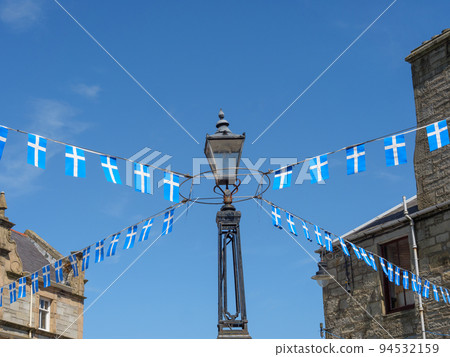 The city of Lerwick and the shetland islands in scotland The city of Lerwick and the shetland islands in scotland 94532159