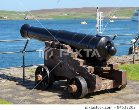 The city of Lerwick and the shetland islands in scotland The city of Lerwick and the shetland islands in scotland 94532202