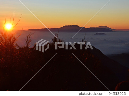 Mount Bromo, sacred mountain in Java, Indonesia Mount Bromo, sacred mountain in Java, Indonesia 94532923