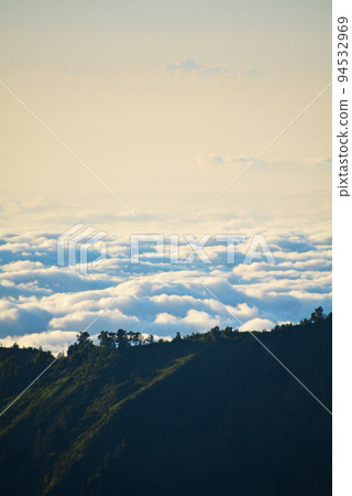 Mount Bromo, sacred mountain in Java, Indonesia 94532969