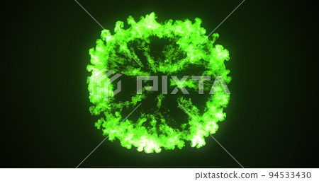 Digital image of fire burst exploding 4k Digital image of fire burst exploding 4k 94533430