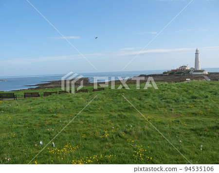Newcastle upon tyne at the north sea in northern england Newcastle upon tyne at the north sea in northern england 94535106