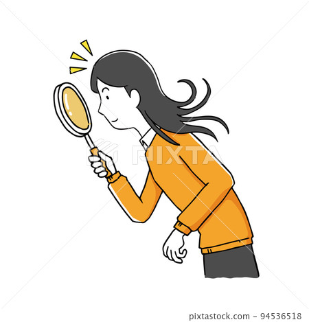 woman discovering something 94536518