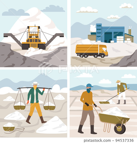 Salt Production 2x2 Set 94537336