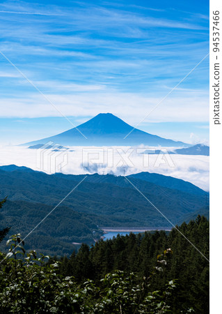 富士山和Bossa Ridge的大菩薩湖 富士山和Bossa Ridge的大菩薩湖 94537466