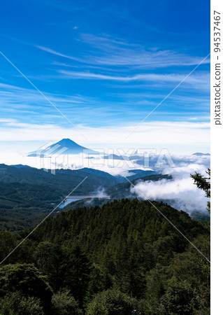 從博薩嶺看到的富士山 從博薩嶺看到的富士山 94537467